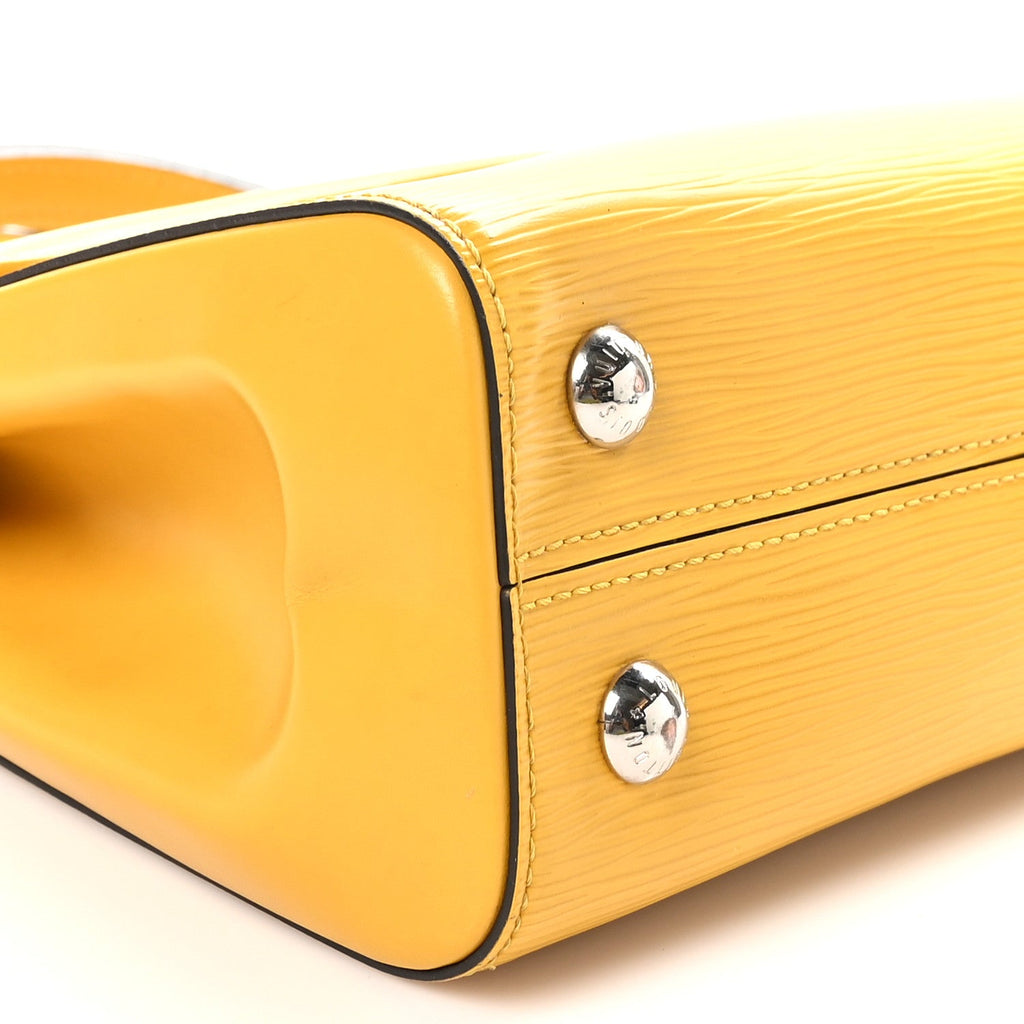 Louis Vuitton Cluny Mini Epi Handbag - Yellow