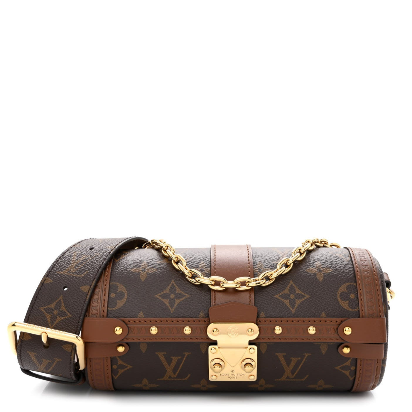 Louis Vuitton Papillon Trunk Handbag - Brown