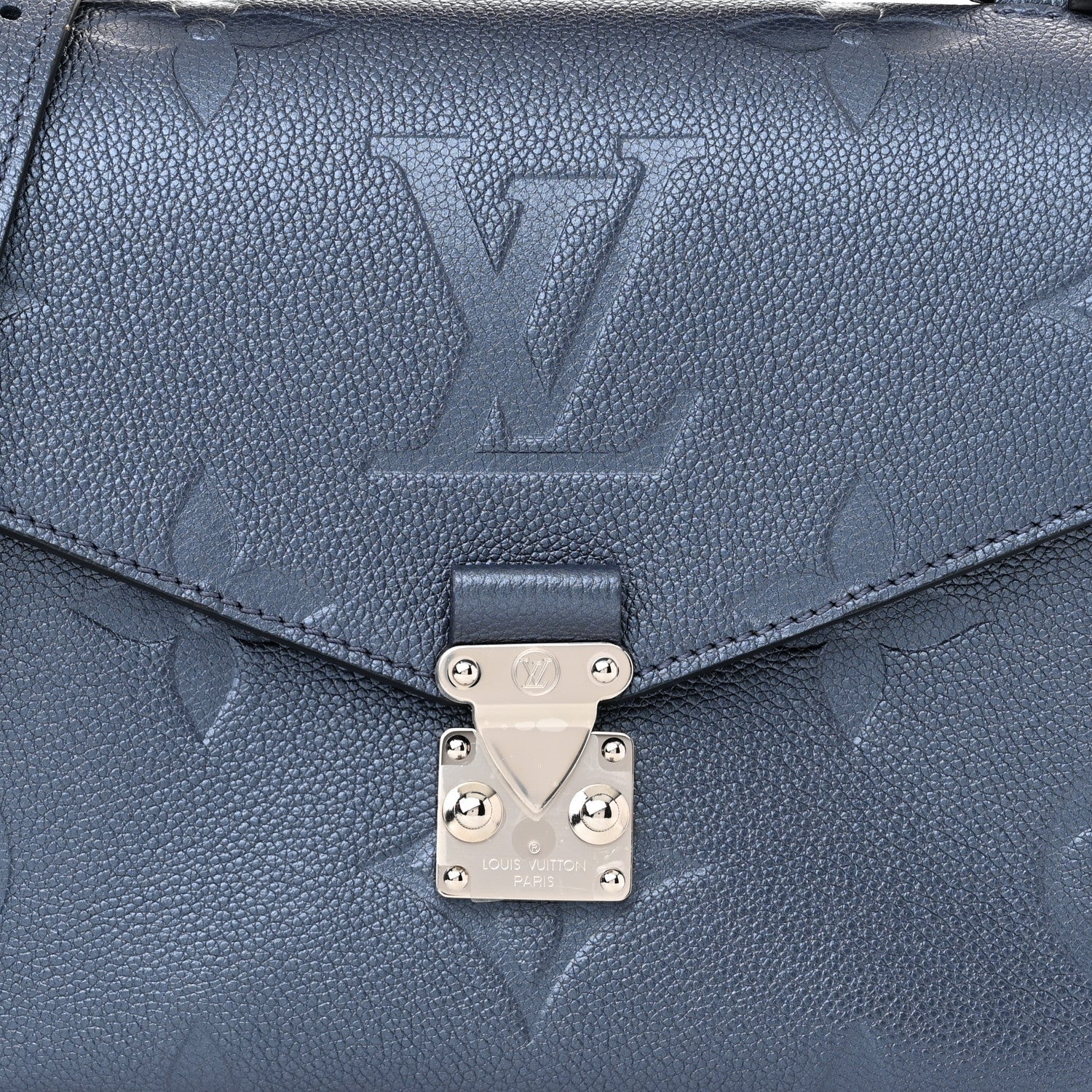 Louis Vuitton Pochette Métis Handbag - Navy Nacre