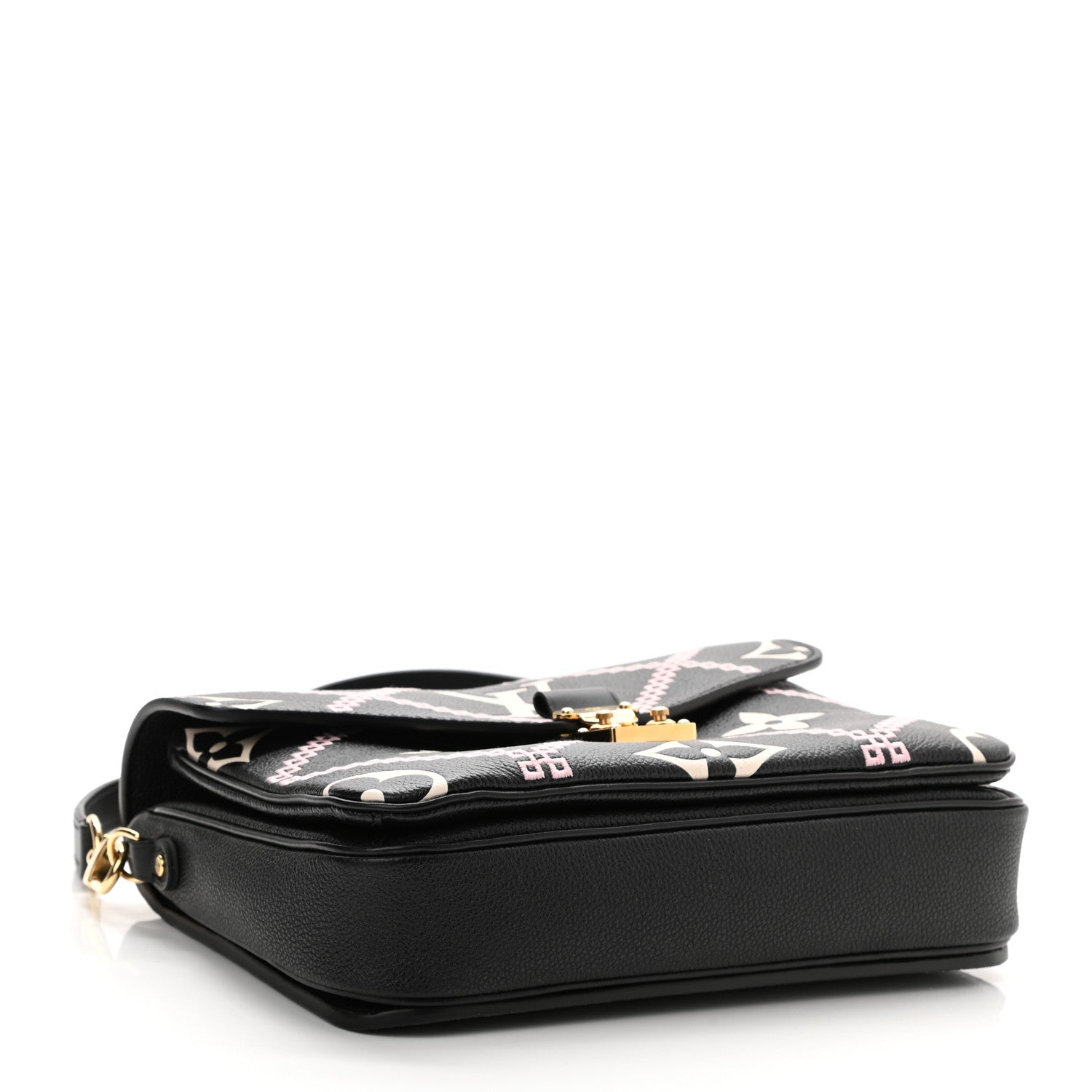 Louis Vuitton Pochette Métis Crossbody Bag - Black