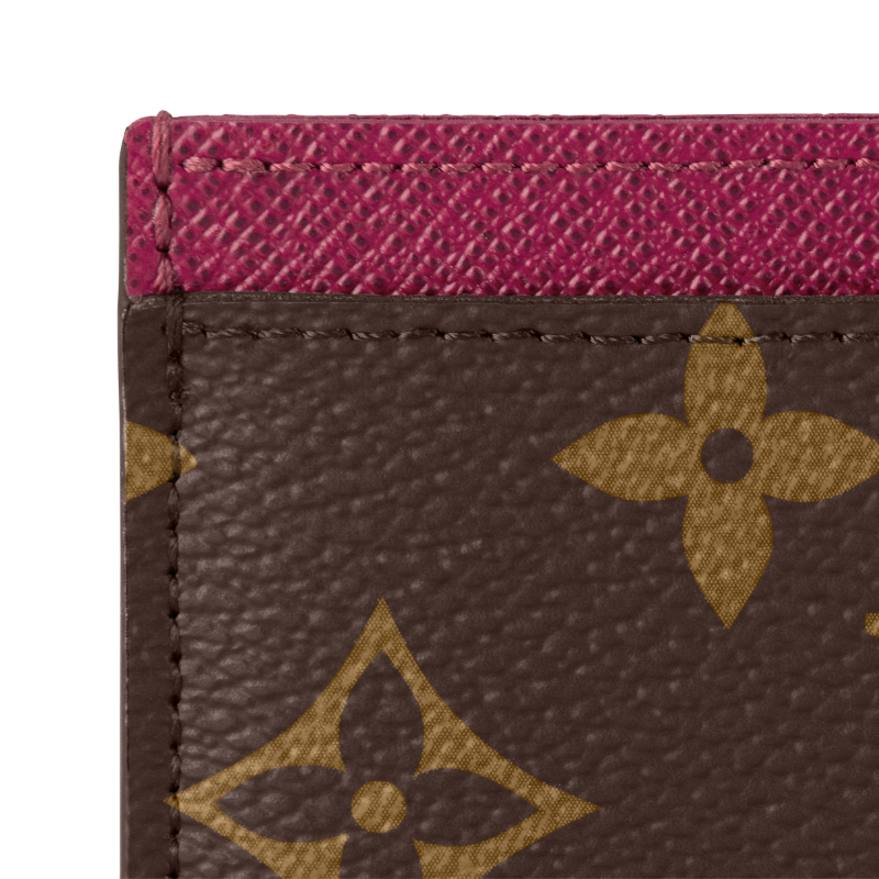Louis Vuitton Monogram Canvas Card Holder - Fuchsia