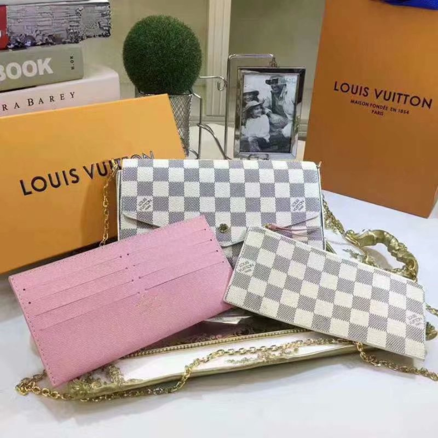 Louis Vuitton Damier Azur Pochette Félicie Crossbody Bag - Damier Azur