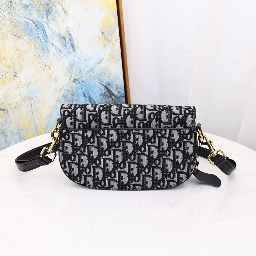 Dior Dior Bobby East-West Bag - Blue Dior Oblique Jacquard