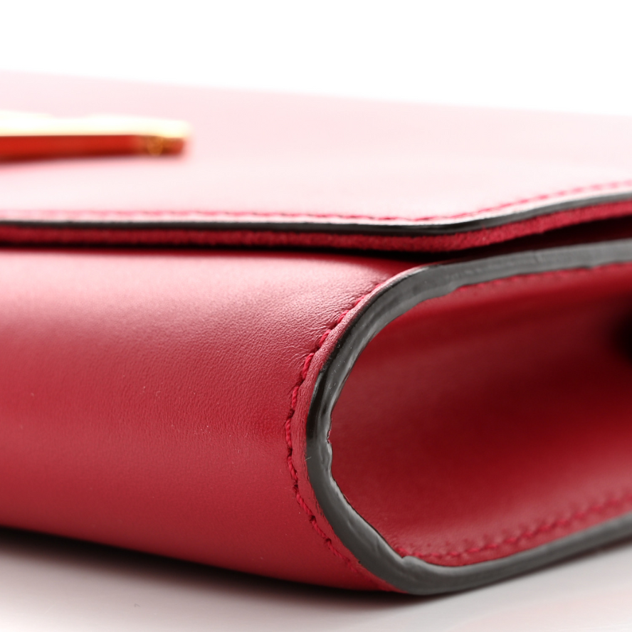 Louis Vuitton Pochette Louise Clutch - Red