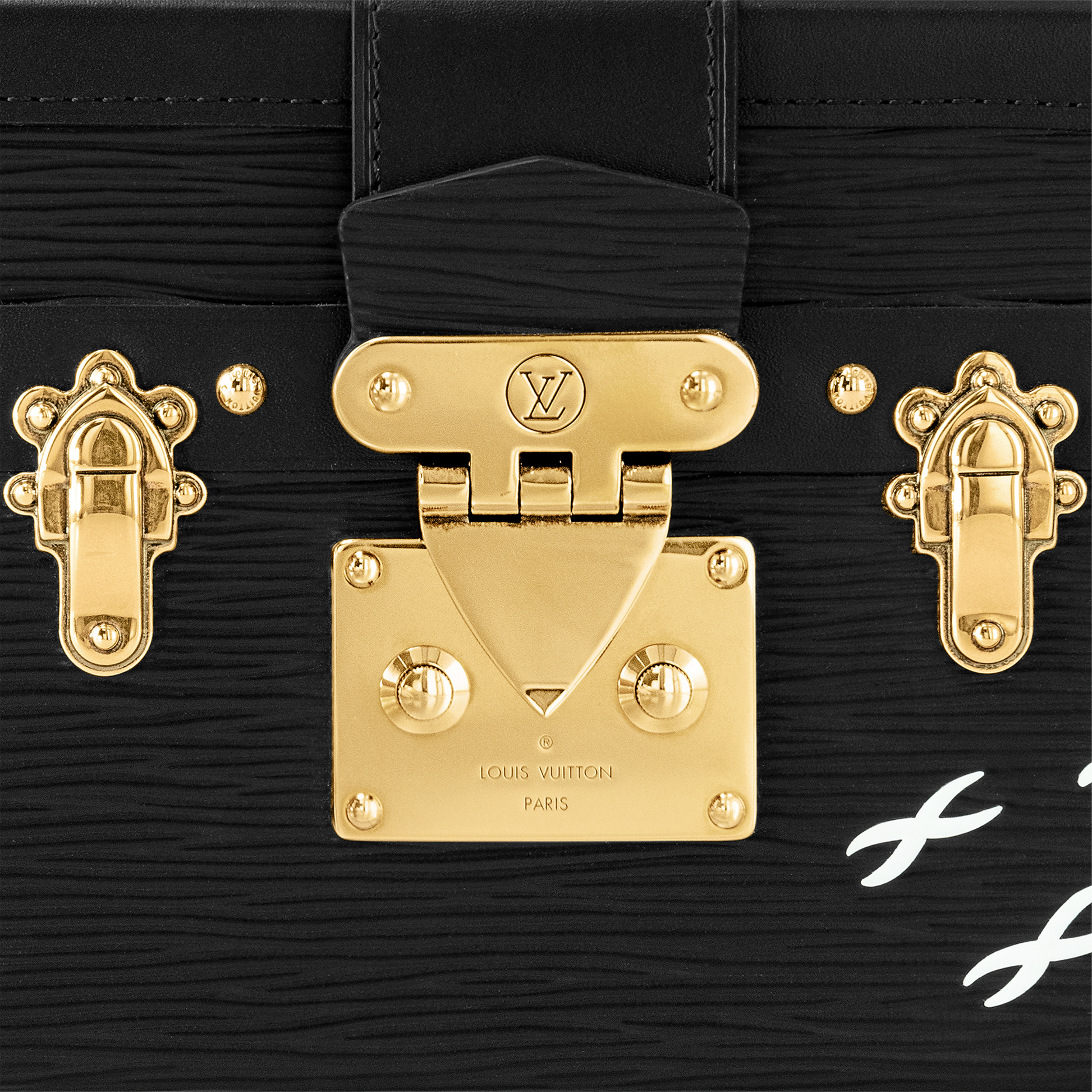 Louis Vuitton Petite Malle Crossbody Bag - Black