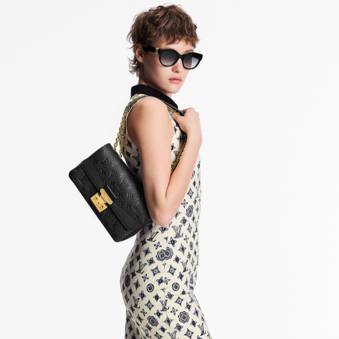 Louis Vuitton Marceau Chain Shoulder Bag - Black