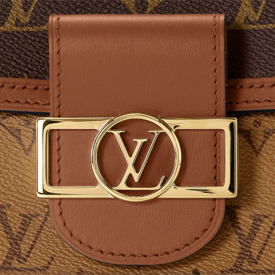 Louis Vuitton Dauphine Mini Shoulder Bag - Brown