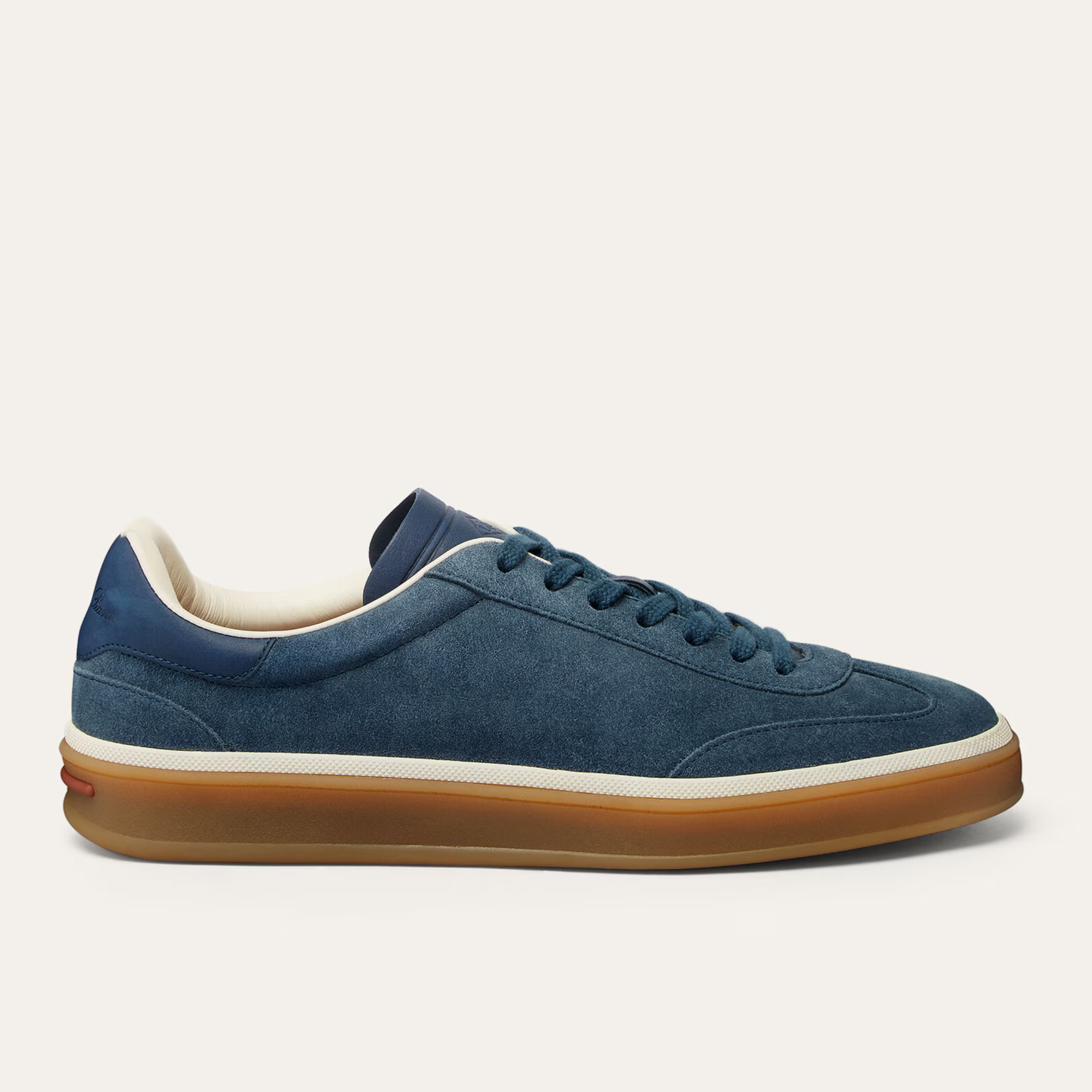 Loro Piana Tennis Walk Suede Calf Split Sneakers - Black Figs (W1CQ)