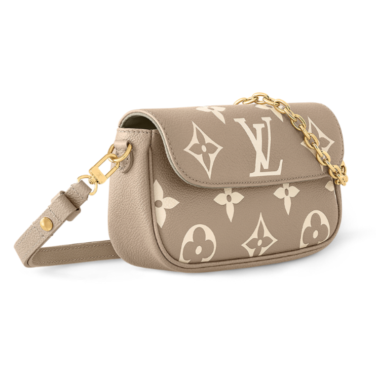 Louis Vuitton Wallet On Chain Ivy Shoulder Bag - Tourterelle / Crème