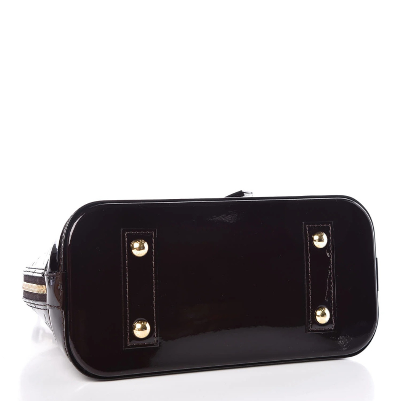 Louis Vuitton Vernis Alma BB Handbag - Amarante