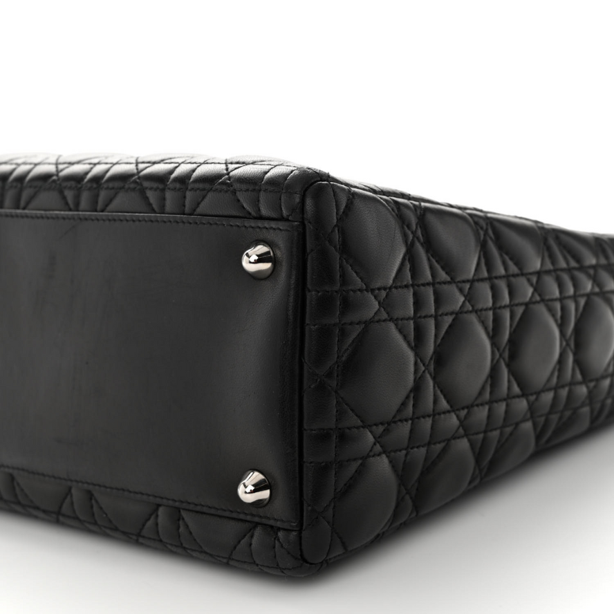 Dior Large Lady Dior Bag - Black