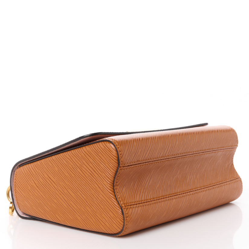 Louis Vuitton Epi Twist Monogram MM Shoulder Bag - Brown