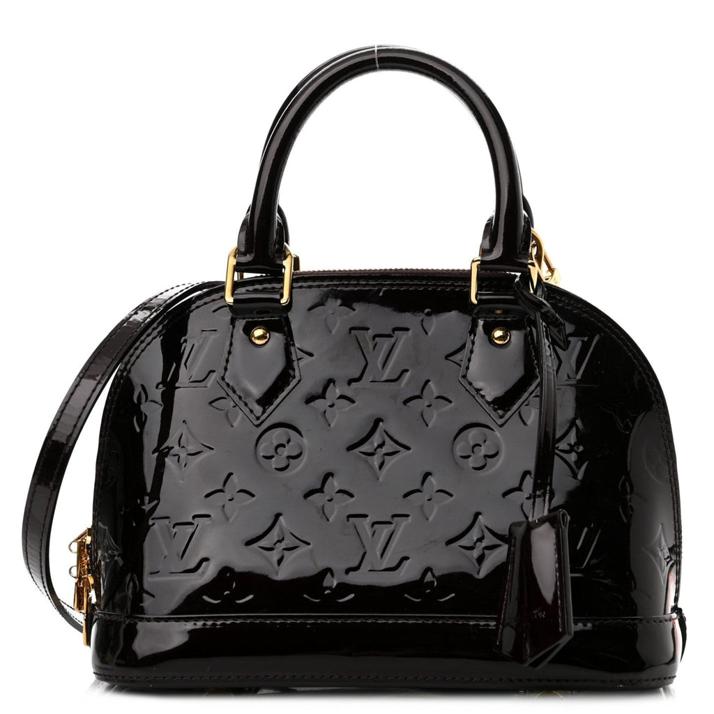 Louis Vuitton Alma BB Magnetique Handbag - Black