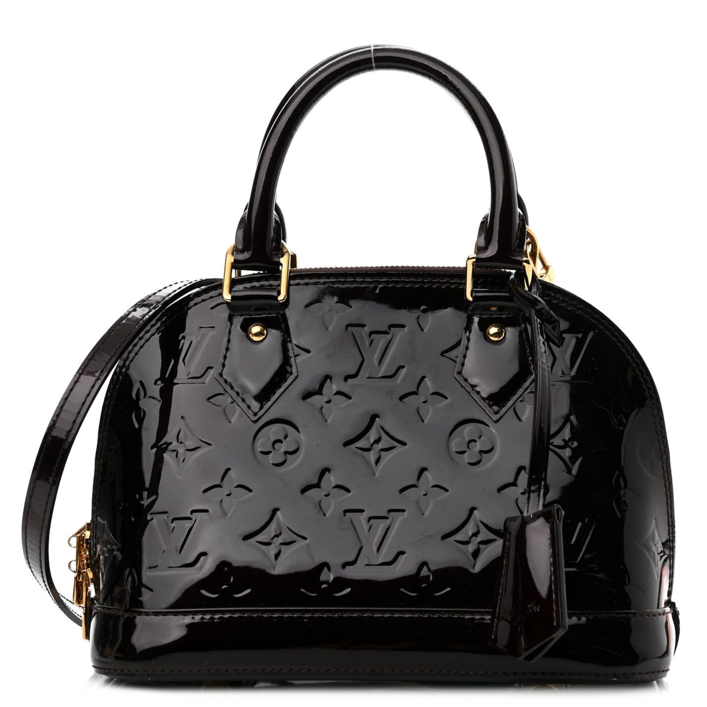 Louis Vuitton Alma BB Magnetique Handbag - Black