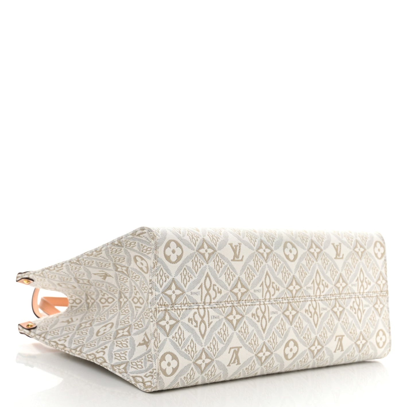 Louis Vuitton Jacquard Since 1854 OnTheGo MM Handbag - Creme