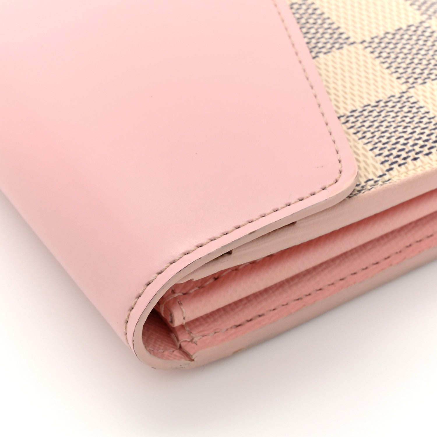 Louis Vuitton Pochette Félicie Damier Wallet - Azur Pink