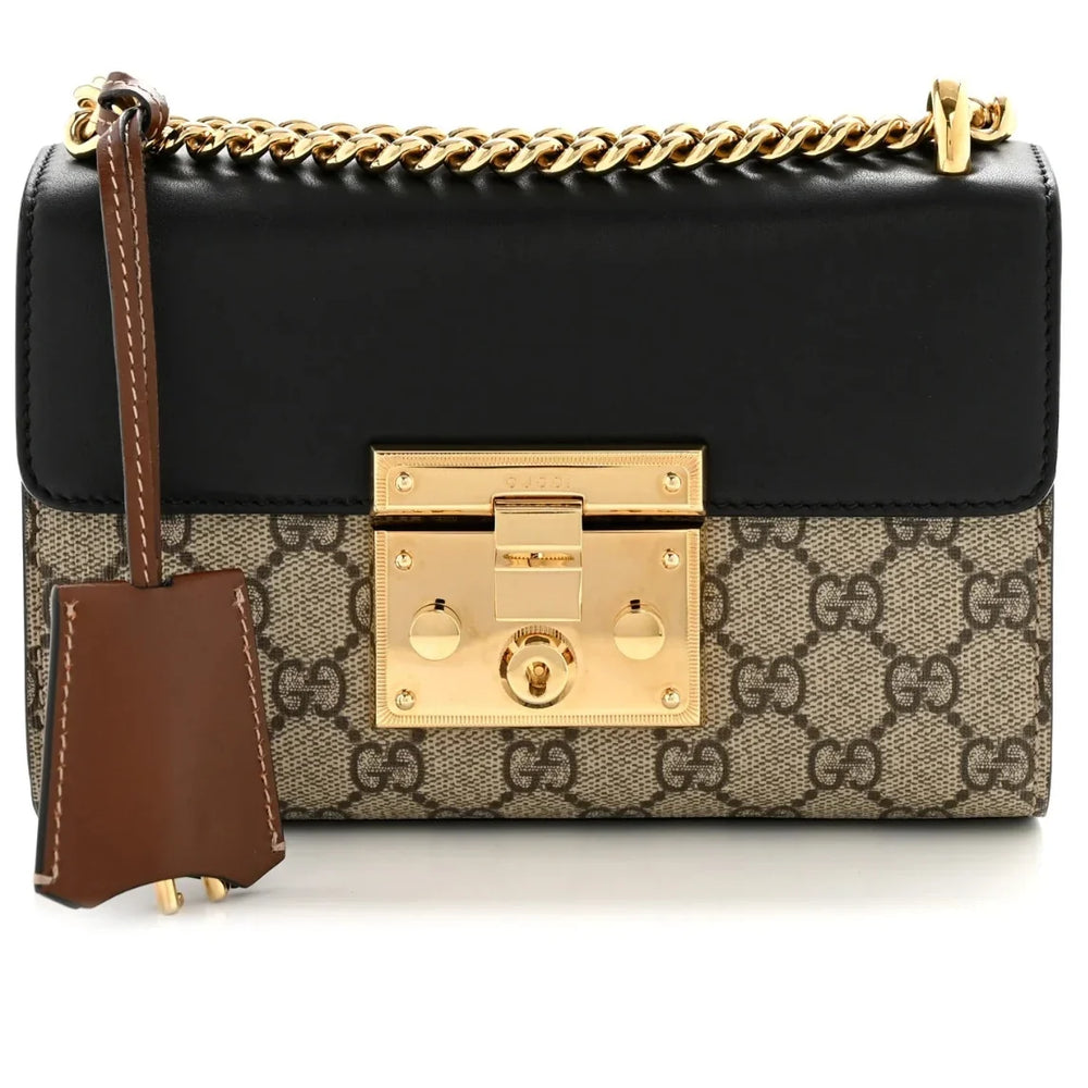 Gucci Padlock Small Shoulder Bag – Black