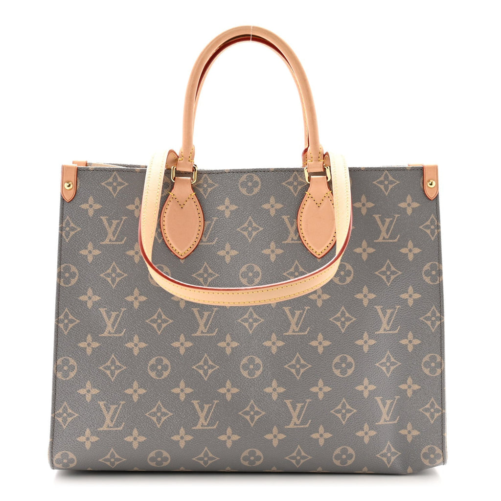 Louis Vuitton Monogram Denim OnTheGo MM Shoulder Bag – Trianon Grey