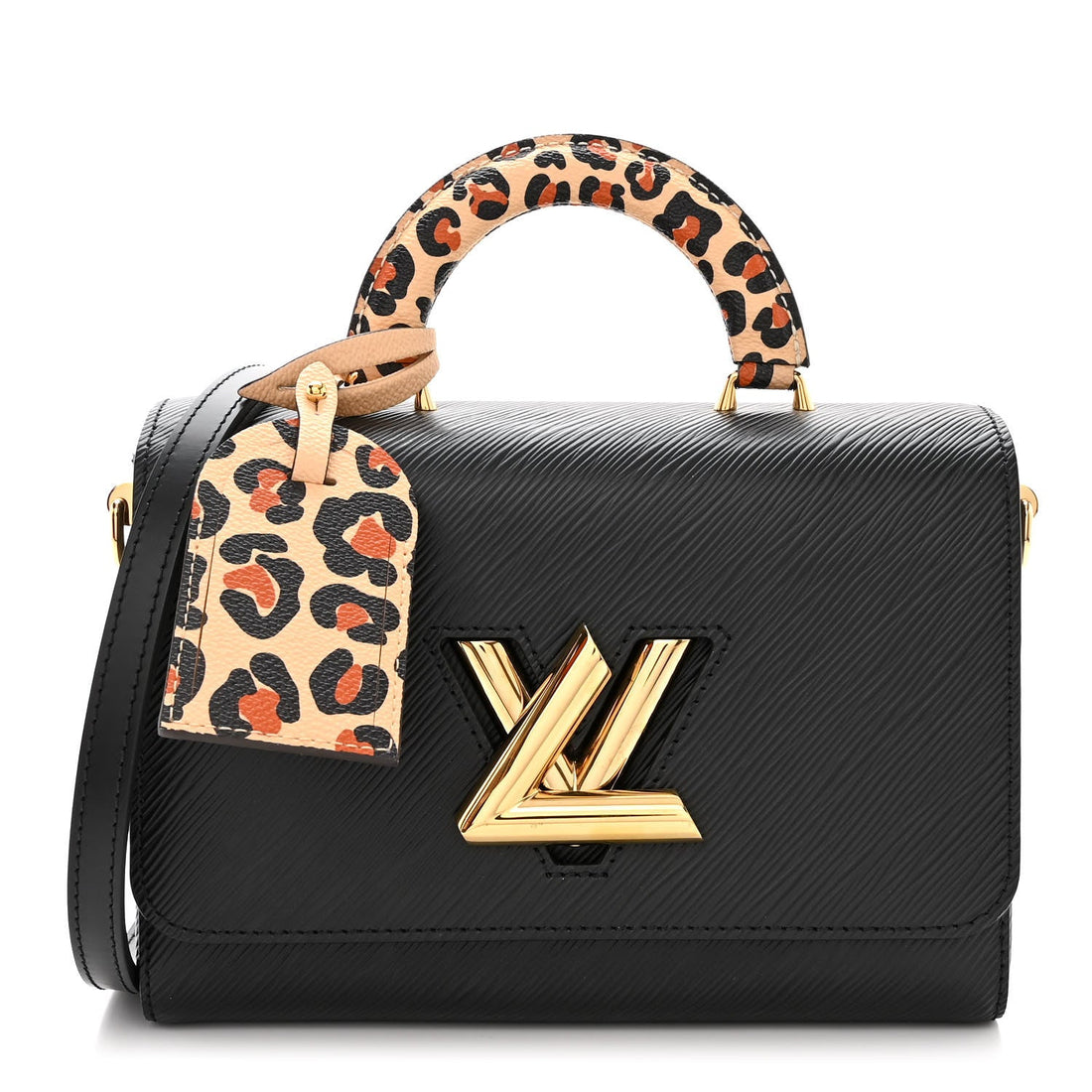 Louis Vuitton Epi Twist Wild At Heart PM Shoulder Bag - Black