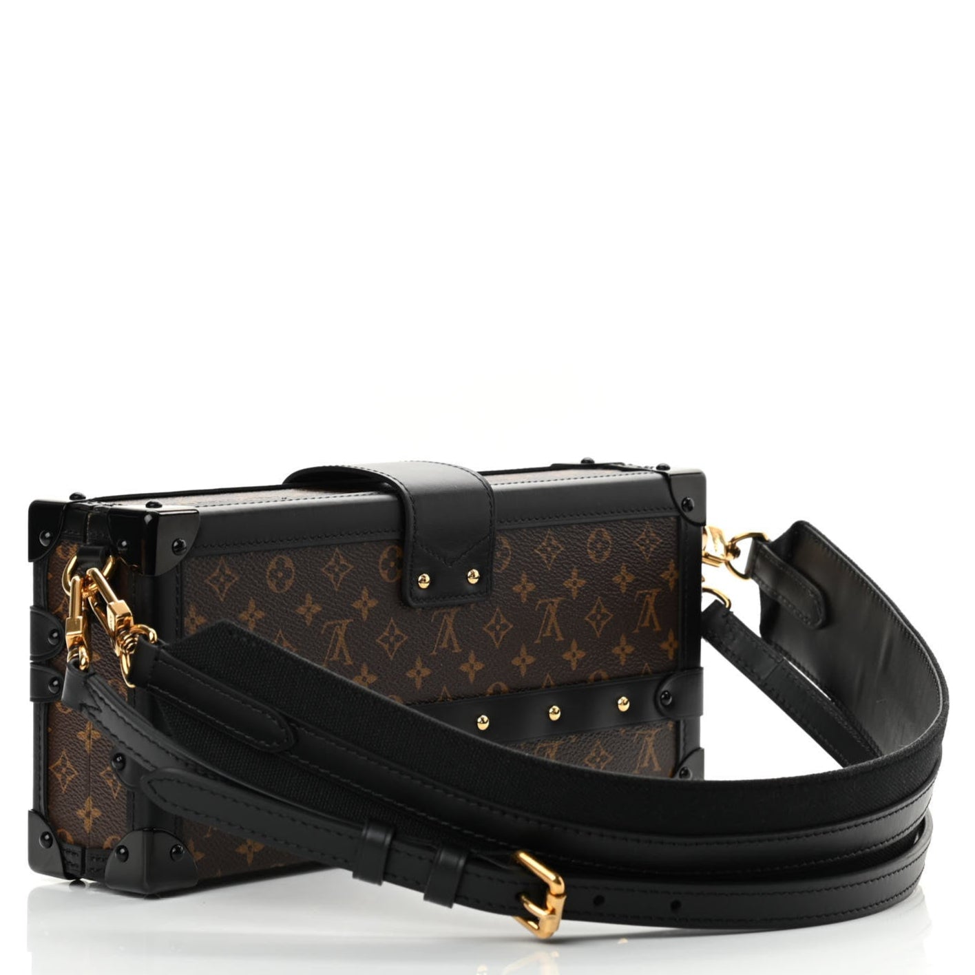 Louis Vuitton Petite Malle East West Trunk Bag - Brown