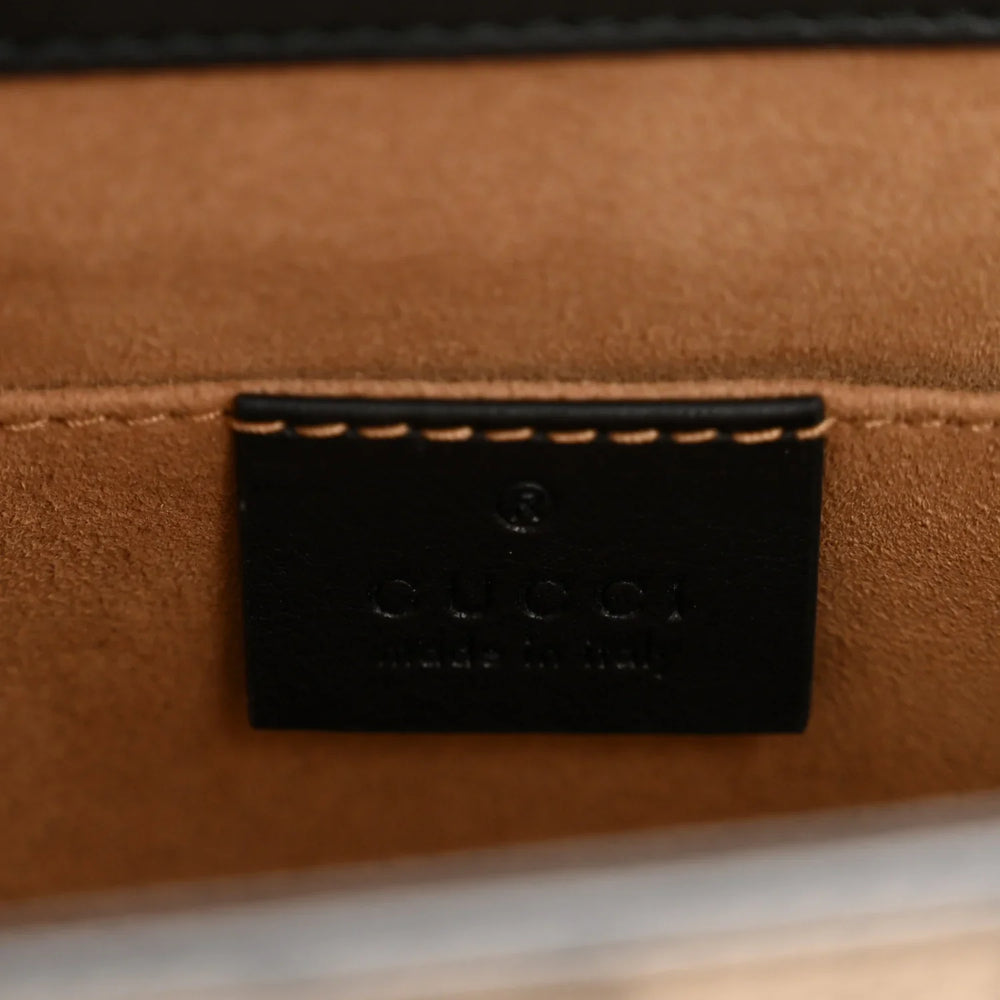 Gucci Padlock Small Shoulder Bag – Black