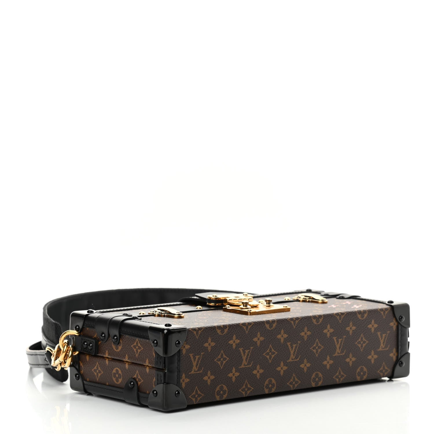 Louis Vuitton Petite Malle East West Trunk Bag - Brown