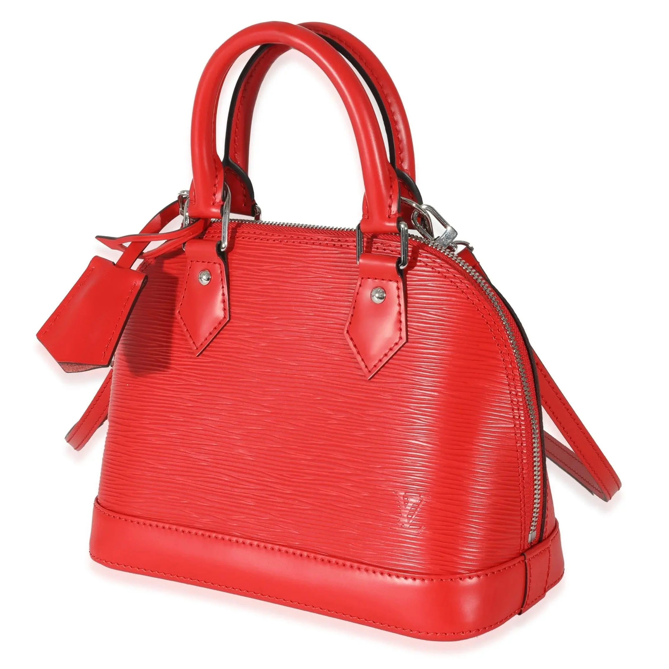 Louis Vuitton Epi Alma Nano BB Handbag - Red