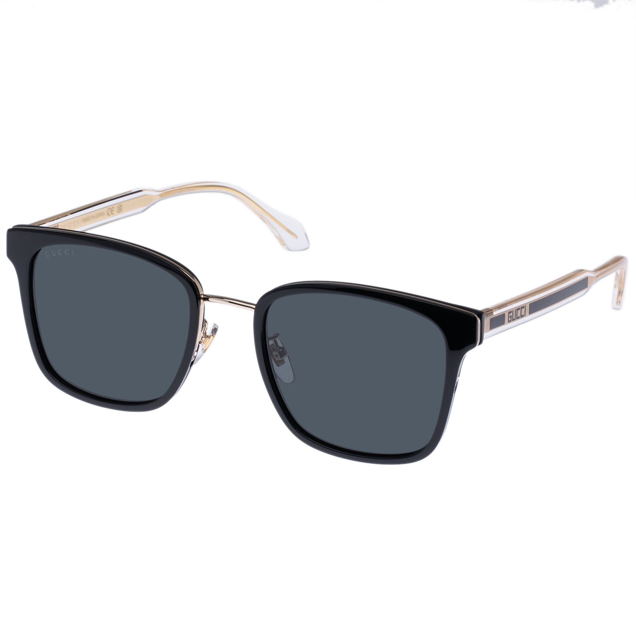 Gucci GG0563SK Square Frame Black Sunglasses