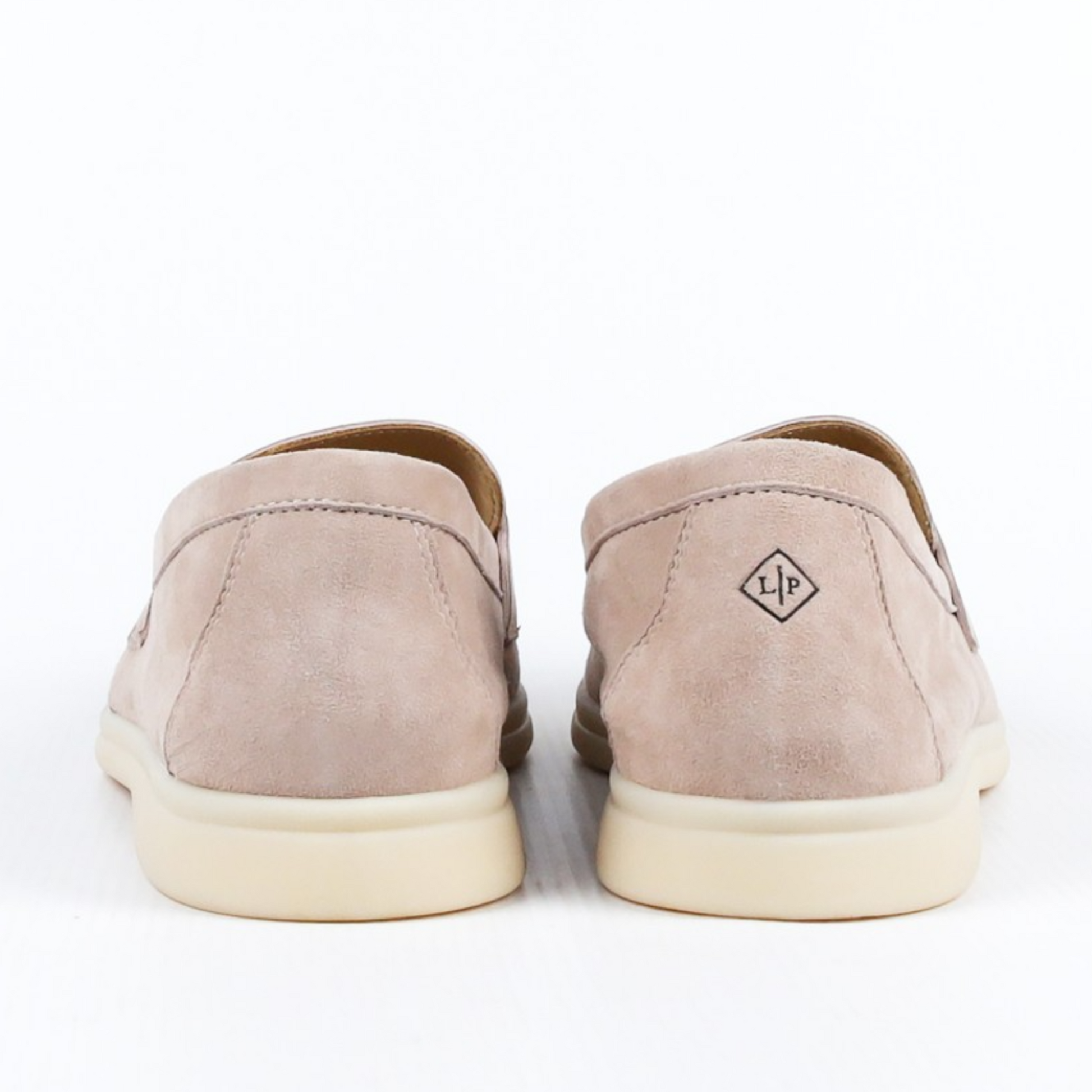 Loro Piana Summer Walk Suede Loafers - Light Camel (030)