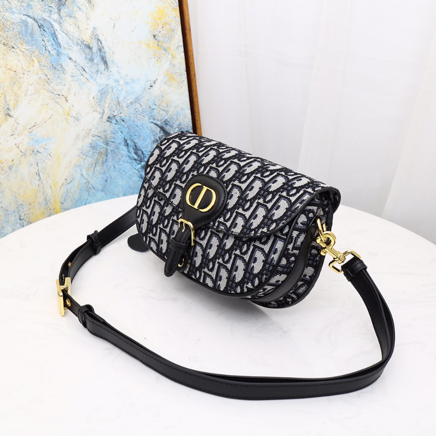Dior Dior Bobby East-West Bag - Blue Dior Oblique Jacquard
