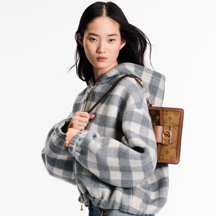 Louis Vuitton Dauphine Mini Shoulder Bag - Brown