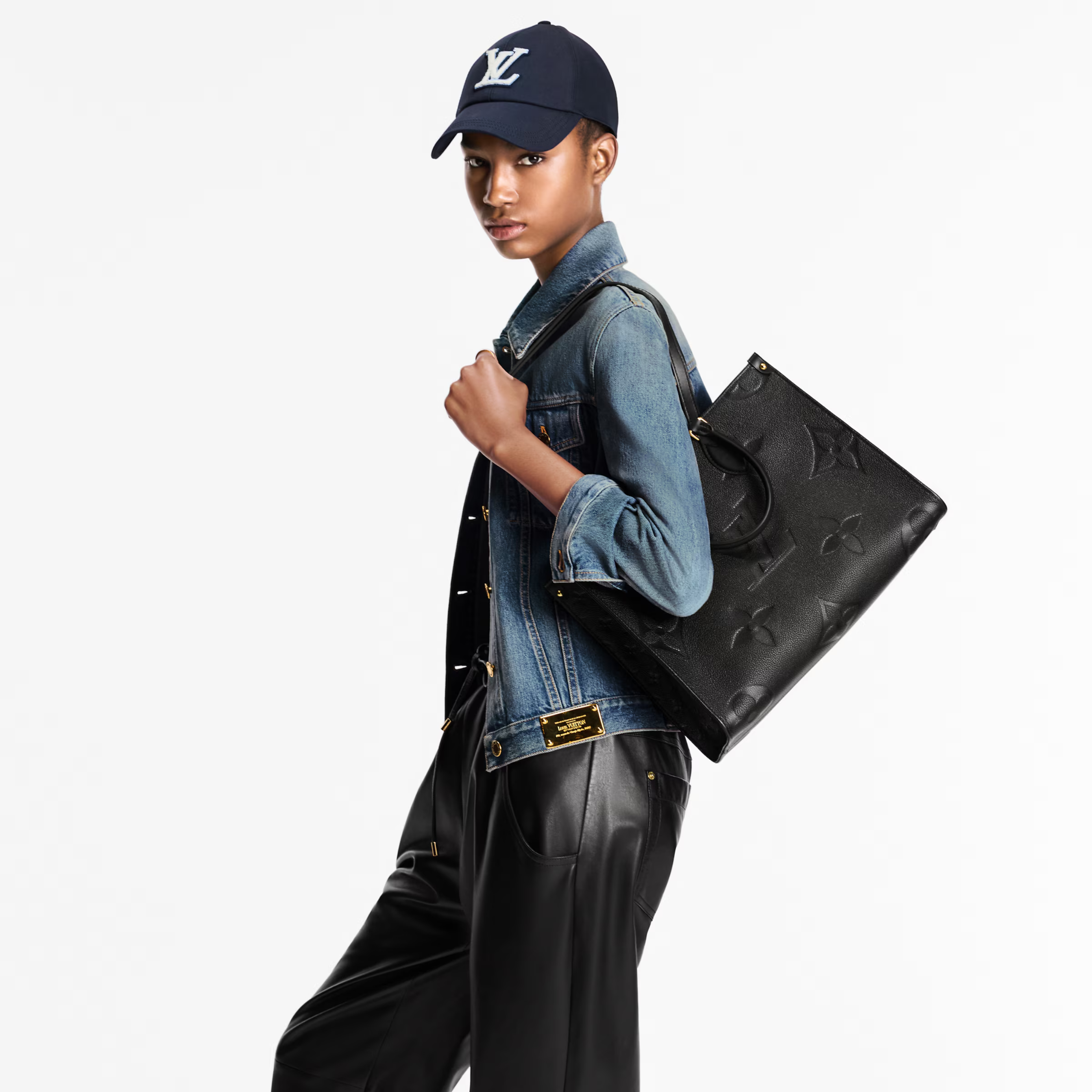 Louis Vuitton OnTheGo Handbag - Noir Black