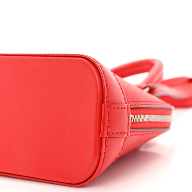 Louis Vuitton Epi Alma Nano BB Handbag - Red