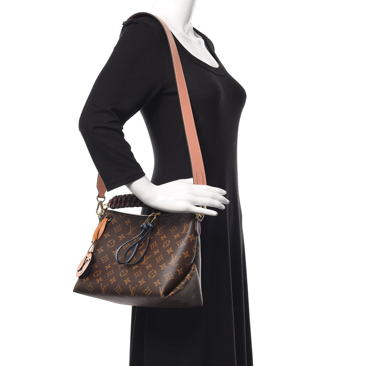 Louis Vuitton Monogram Canvas Hobo Beaubourg Mini Bag - Brown