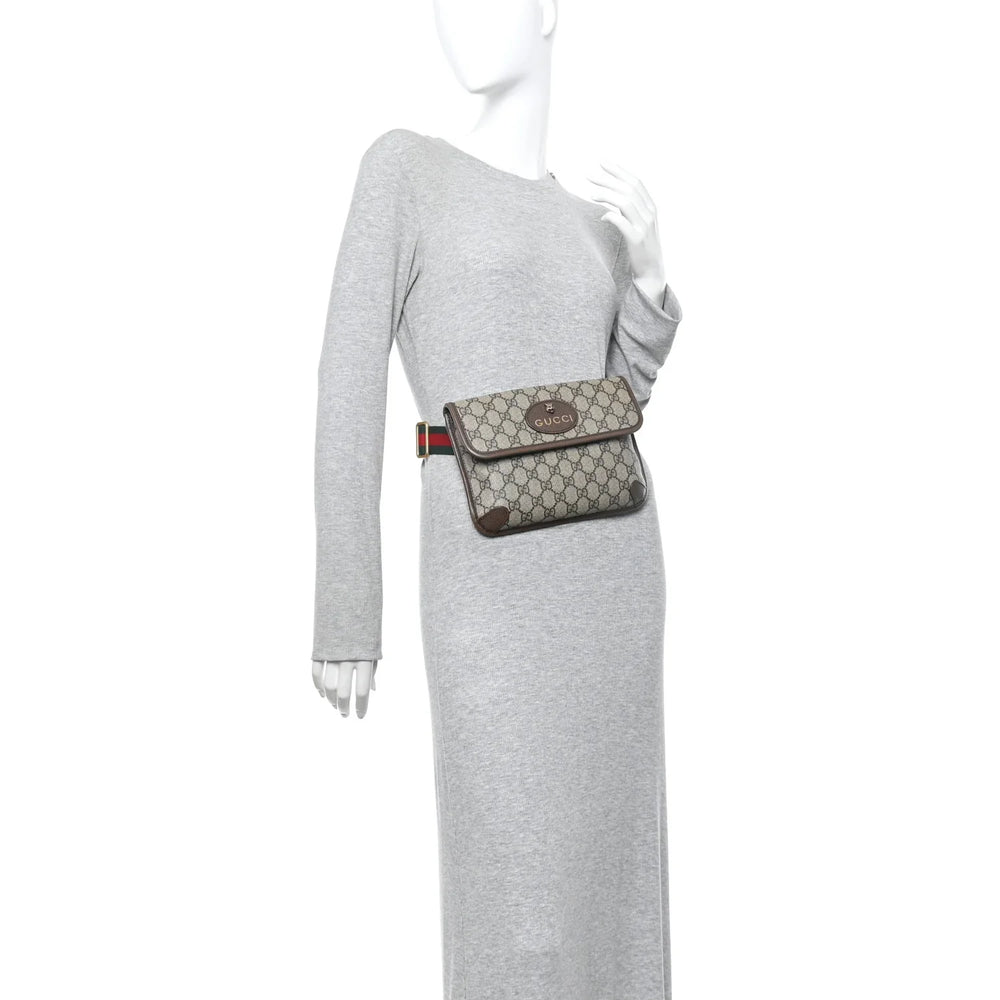 Gucci GG Neo Vintage Web Belt Bag – Beige