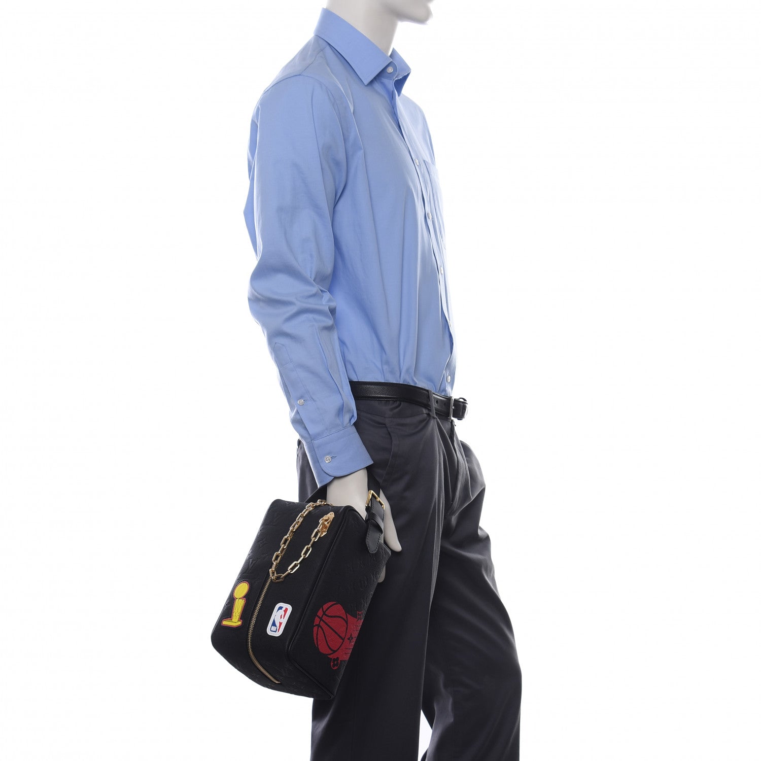 Louis Vuitton x NBA Hero Cloackroom Locker Dopp Kit Handbag - Black