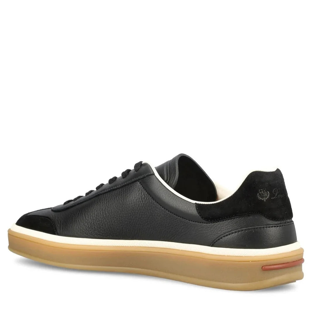 Loro Piana Tennis Walk Sneaker - Black (8000)