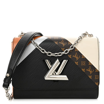 Louis Vuitton Twist MM Shoulder Bag - Monogram Black
