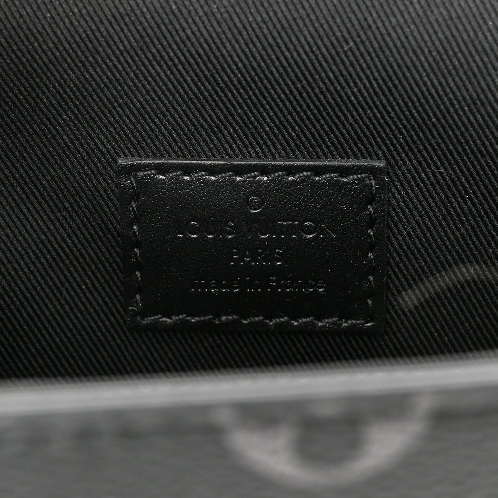 Louis Vuitton Steamer Messenger Wearable Wallet - Black Monogram Eclipse
