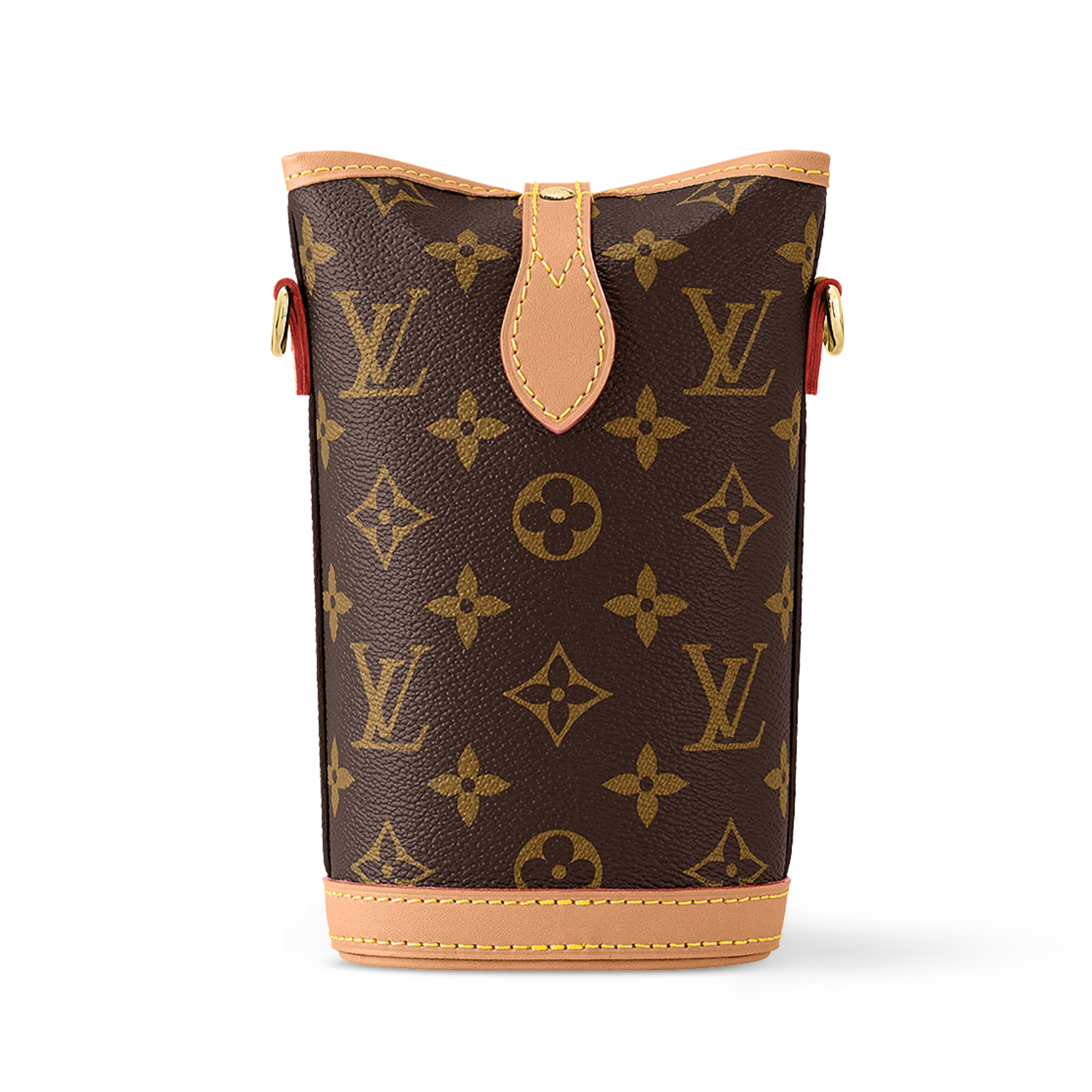 Louis Vuitton Fold Me Pouch Shoulder Bag - Chocolate Brown