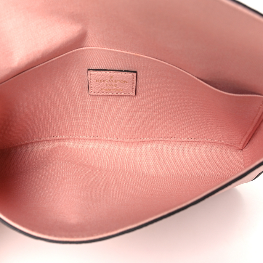 Louis Vuitton Pochette Félicie Chain Wallet - Rose Poudre