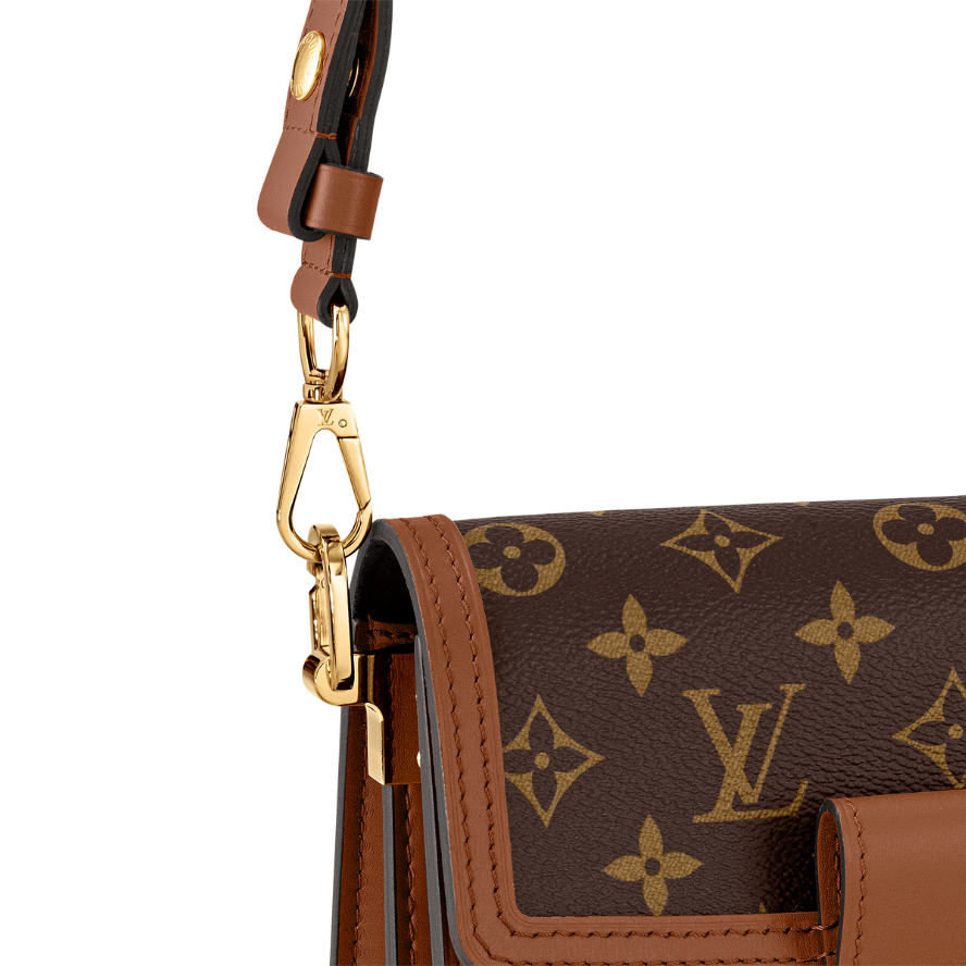 Louis Vuitton Monogram Reverse Dauphine Mini Shoulder Bag - Brown