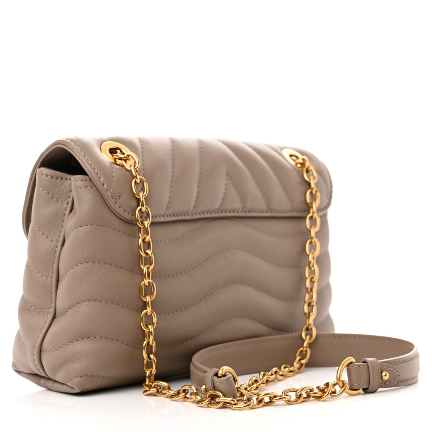 Louis Vuitton New Wave Chain Bag MM - Taupe