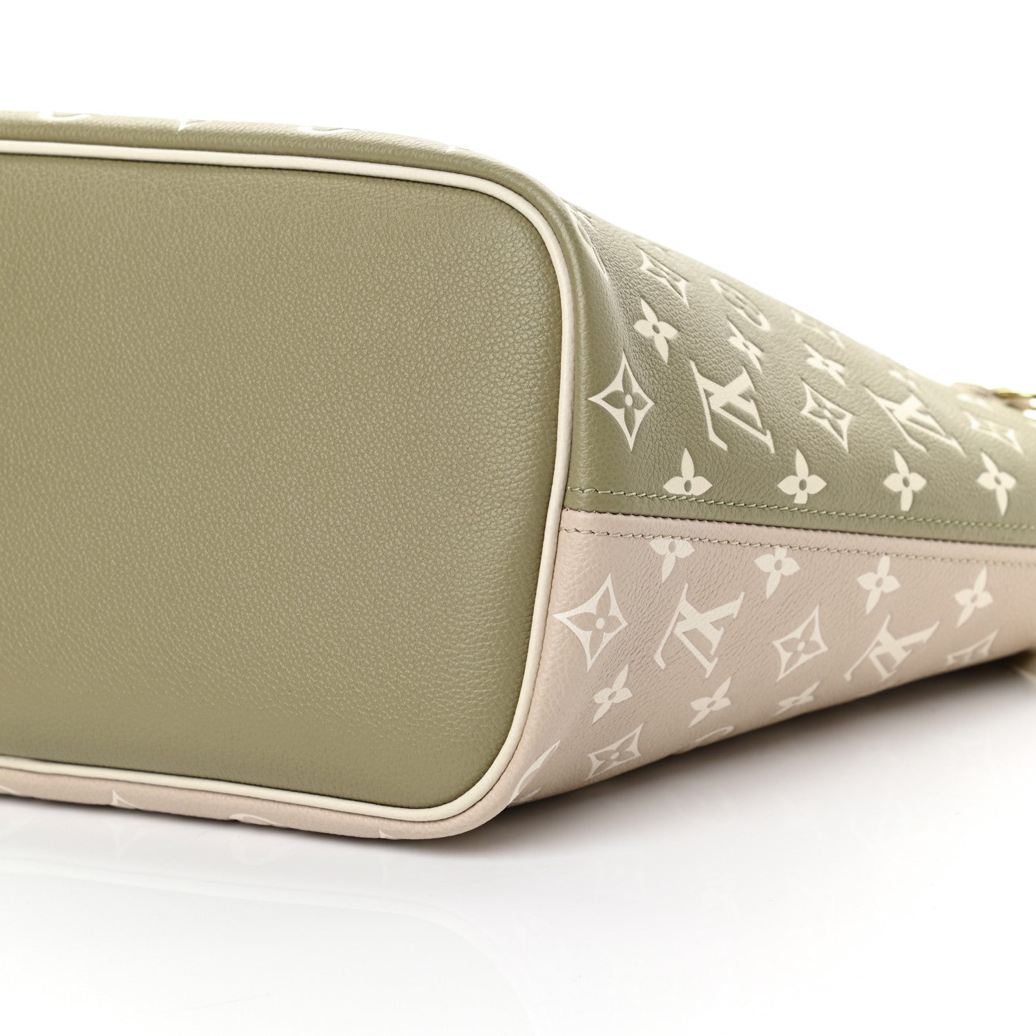 Louis Vuitton Spring In The City Neverfull MM - Khaki Beige and Cream