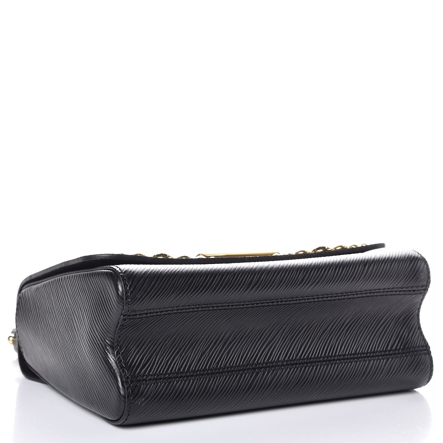 Louis Vuitton Twist Studded Epi MM Handbag - Black