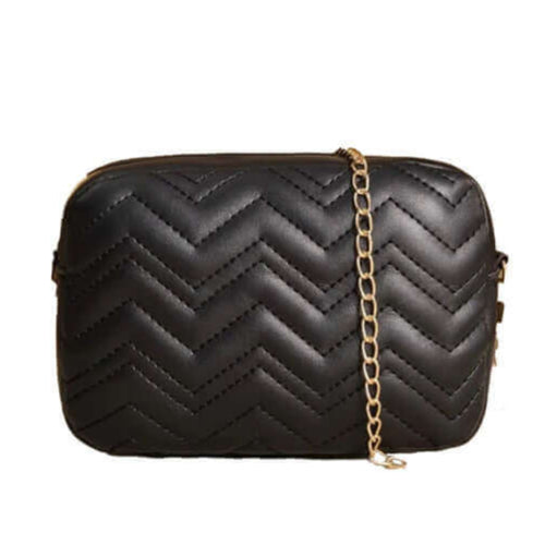 AURA BLACK CROSS BODY BAG
