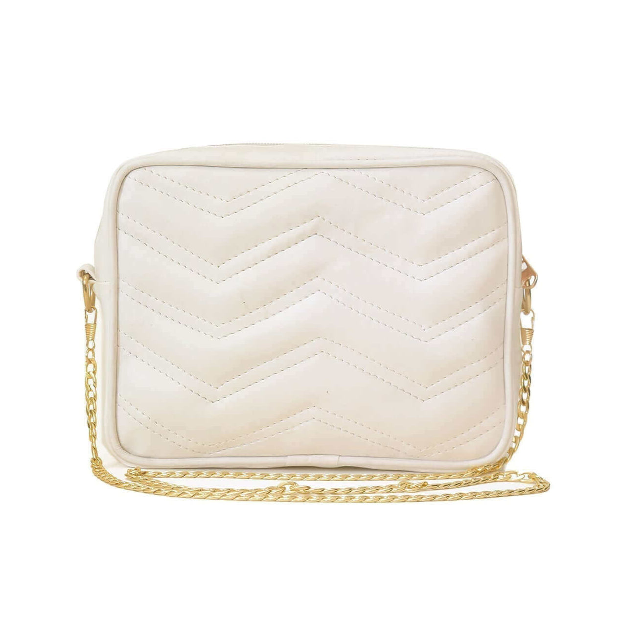AURA WHITE CROSS BODY BAG