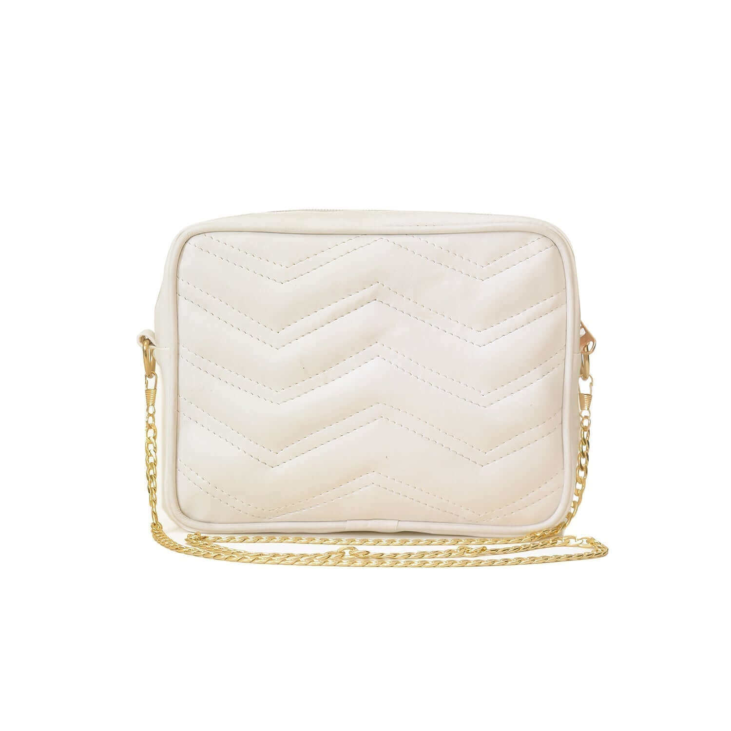 AURA WHITE CROSS BODY BAG