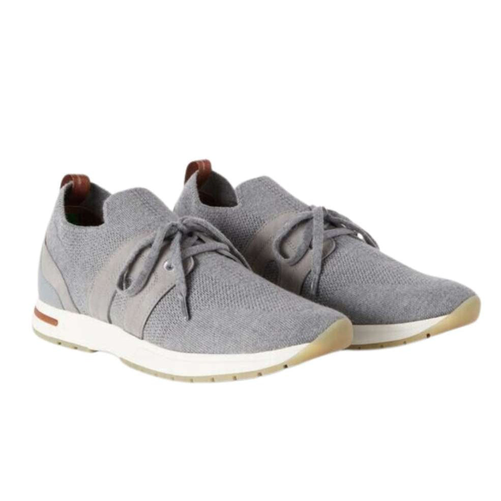 Loro Piana 360 LP Flexy Walk Wish® Virgin Wool Sneakers - Gray (002)