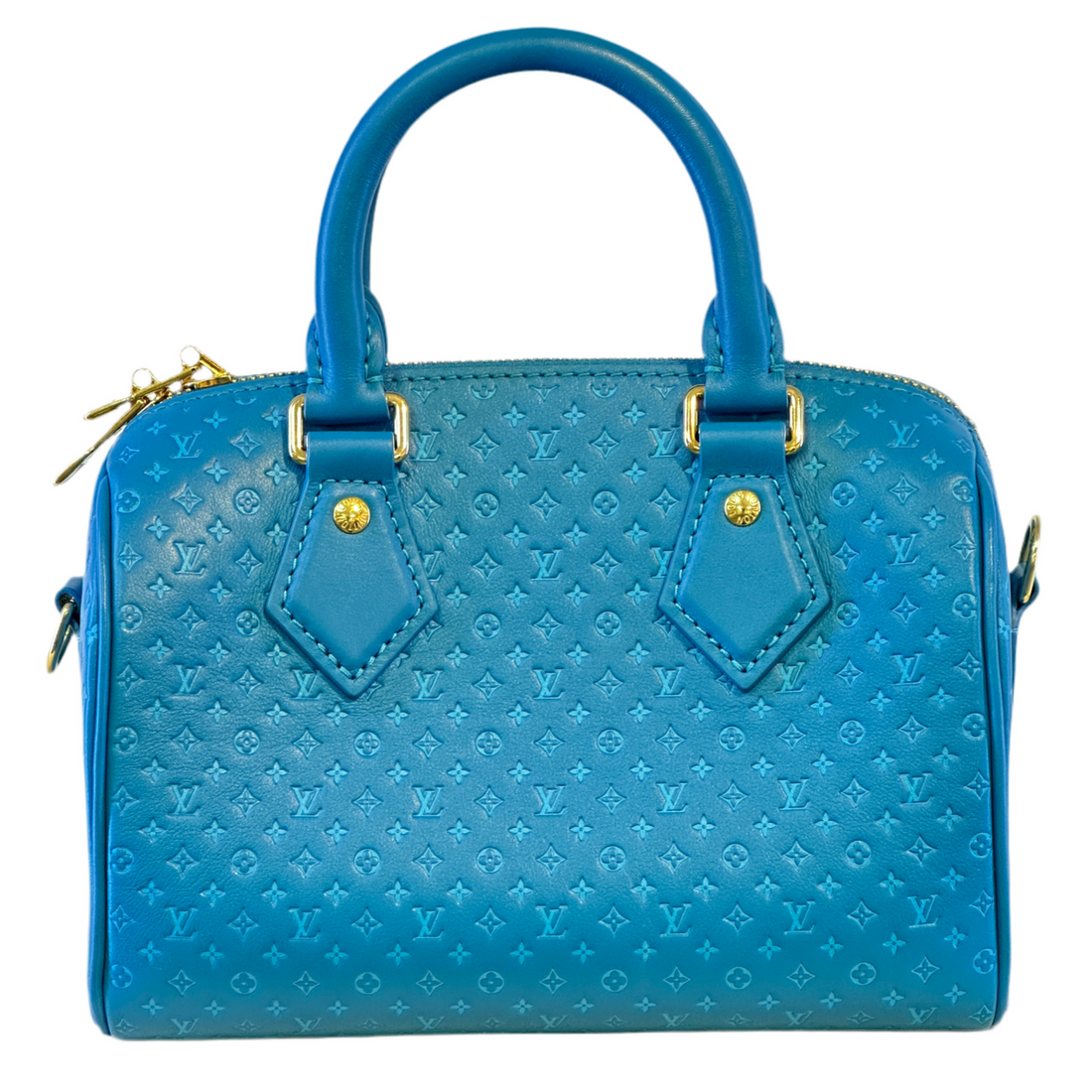Louis Vuitton Speedy Bandoulière 20 Handbag - Blue